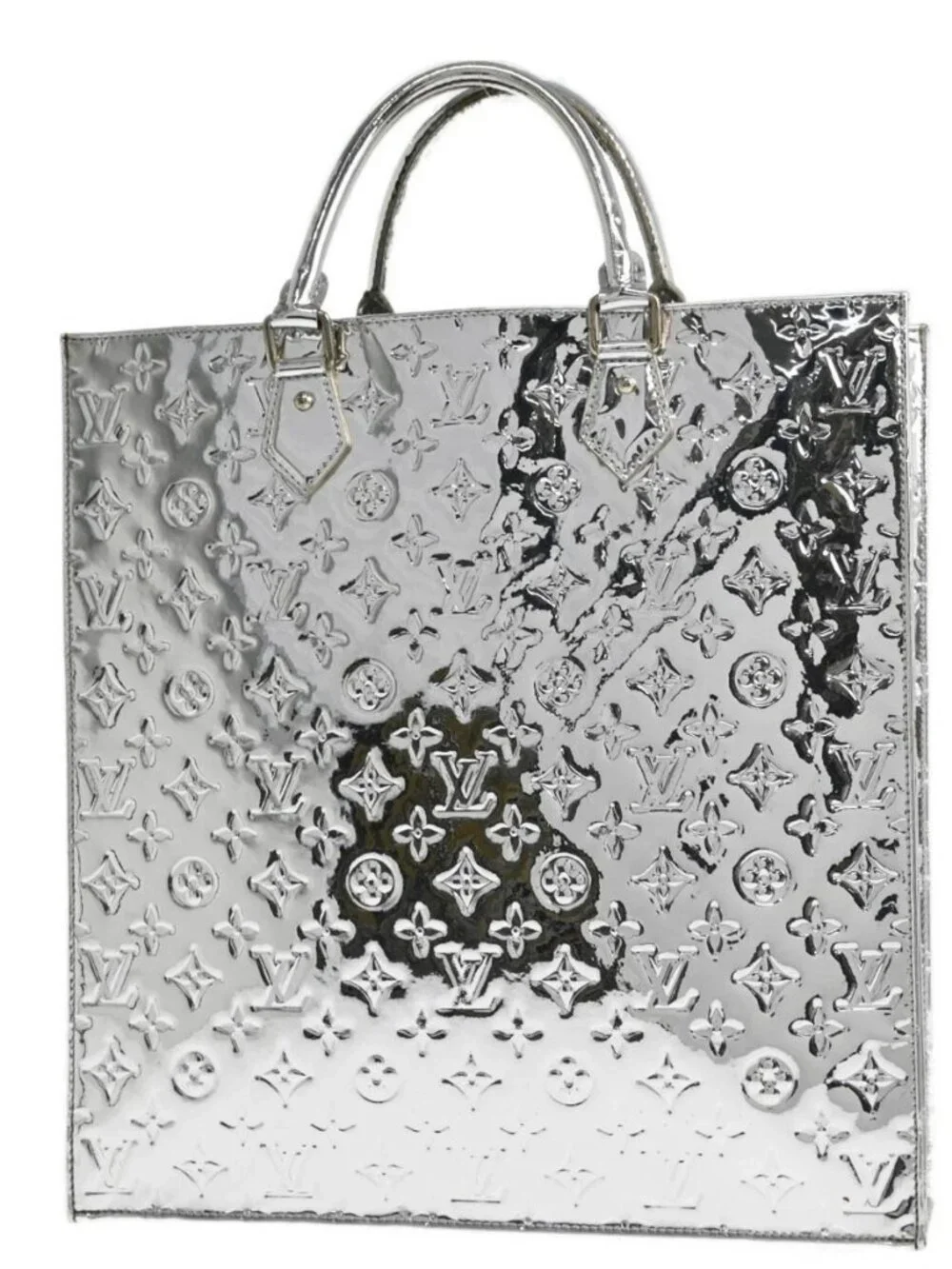 Louis Vuitton Silver Monogram Miroir